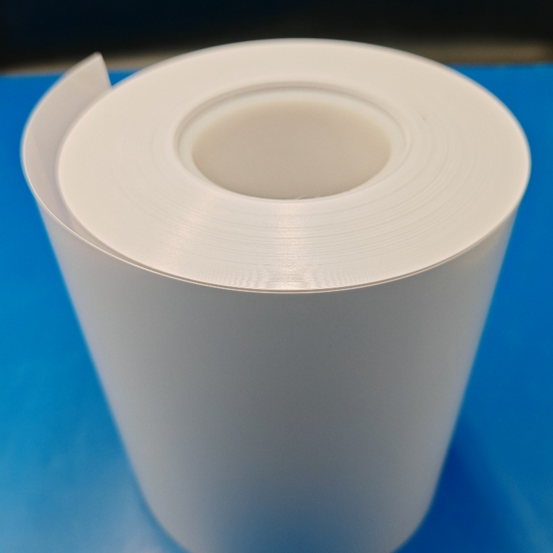 filme de PVC branco opaco filme de alta barreira PVDC