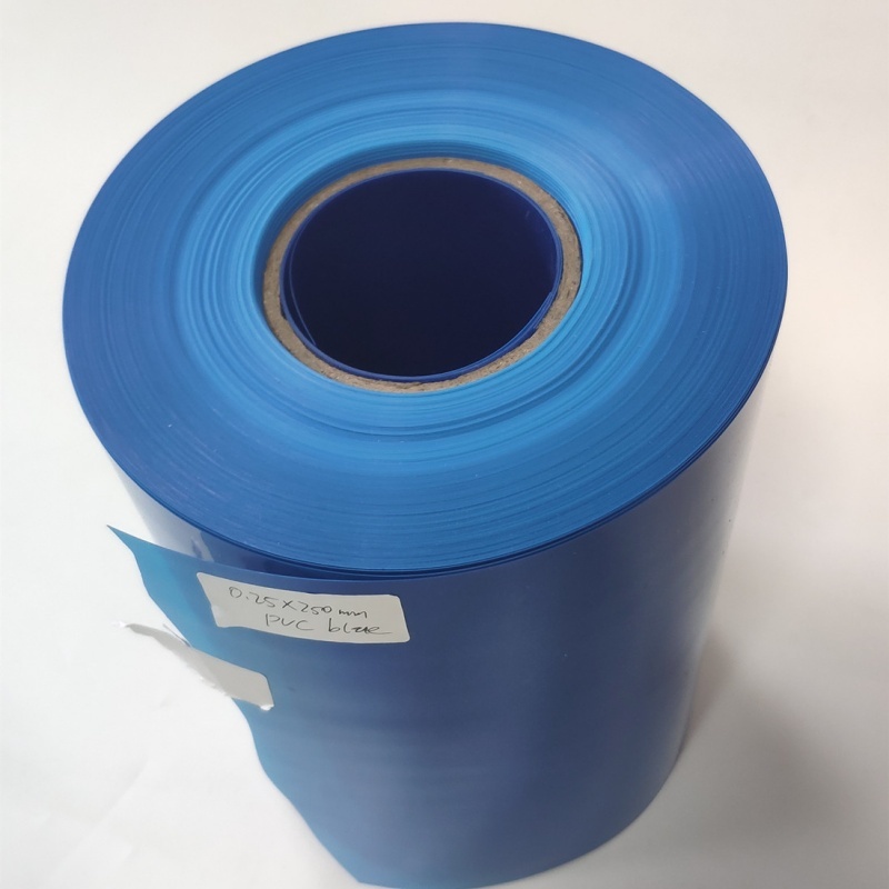 μπλε φιλμ pvc για εξωτερική συσκευασία φαρμάκου