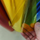 Blaue, durchscheinende pharmazeutische PVC-Folie