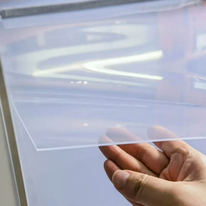 Lámina de PVC rígido ignífugo para uso industrial