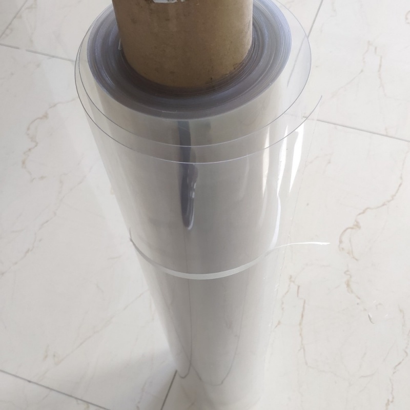 transparent och biologiskt nedbrytbar PLA-film Termoformningsrulle