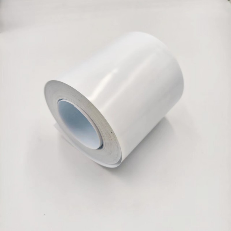 High Glossy White PET Decorative Film