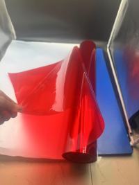 Den livlige alsidighed af farvet PVC-film i emballage og indretning