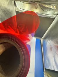 Den livlige alsidighed af farvet PVC-film i emballage og indretning