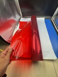 Den livlige alsidighed af farvet PVC-film i emballage og indretning