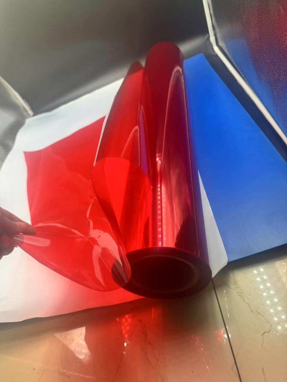 PVC packaging film