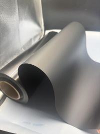 التنوع القوي لفيلم البوليسترين الأسود في أدوات المائدة والتغليف الإلكتروني