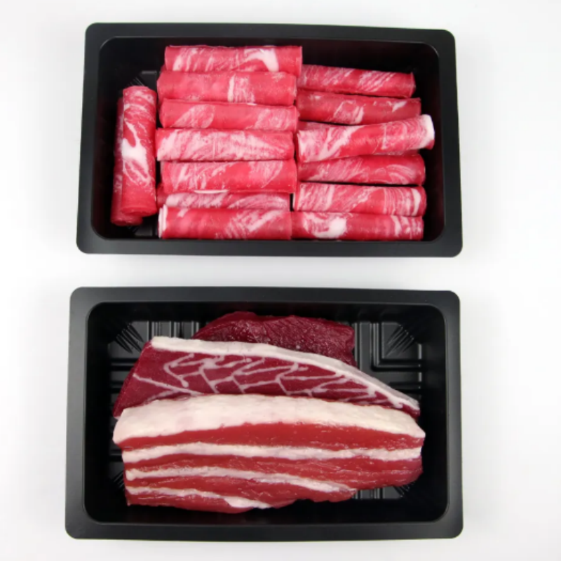 PP/PE MAP Skin Sealing Meat Packing Tray