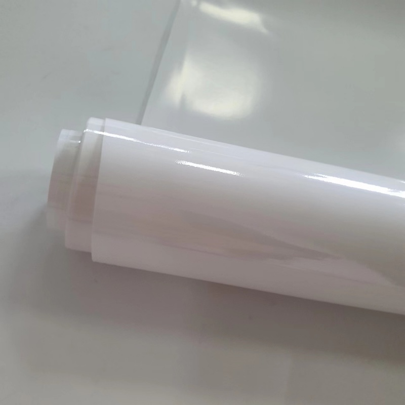 Película de cobertura PET branca opaca