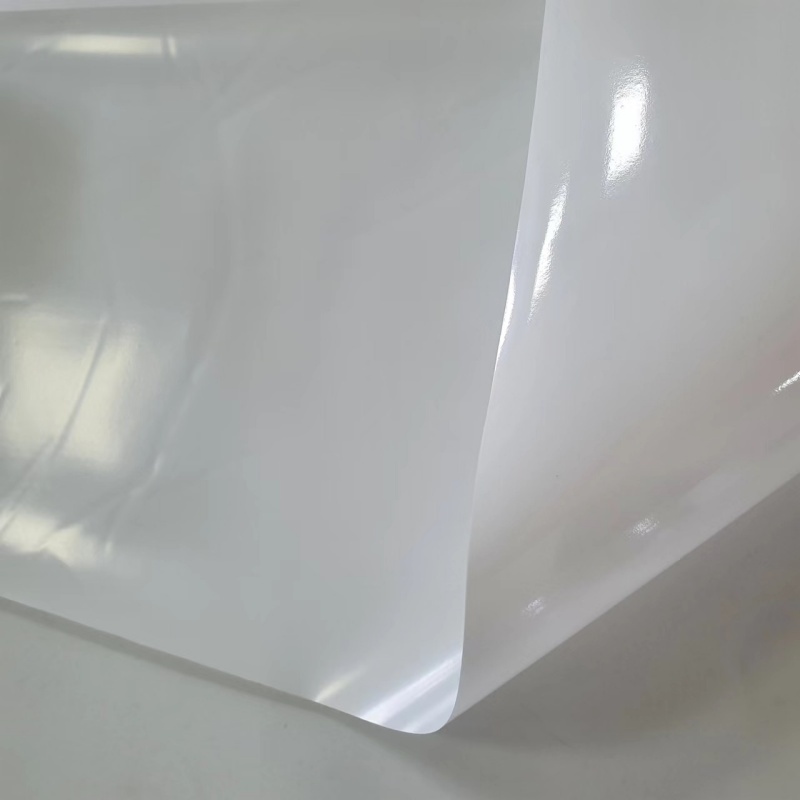 Película de cobertura PET branca opaca