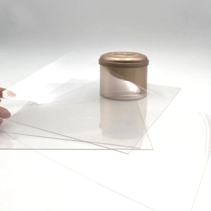 Trda prozorna folija PET/APET/PETG/GAG