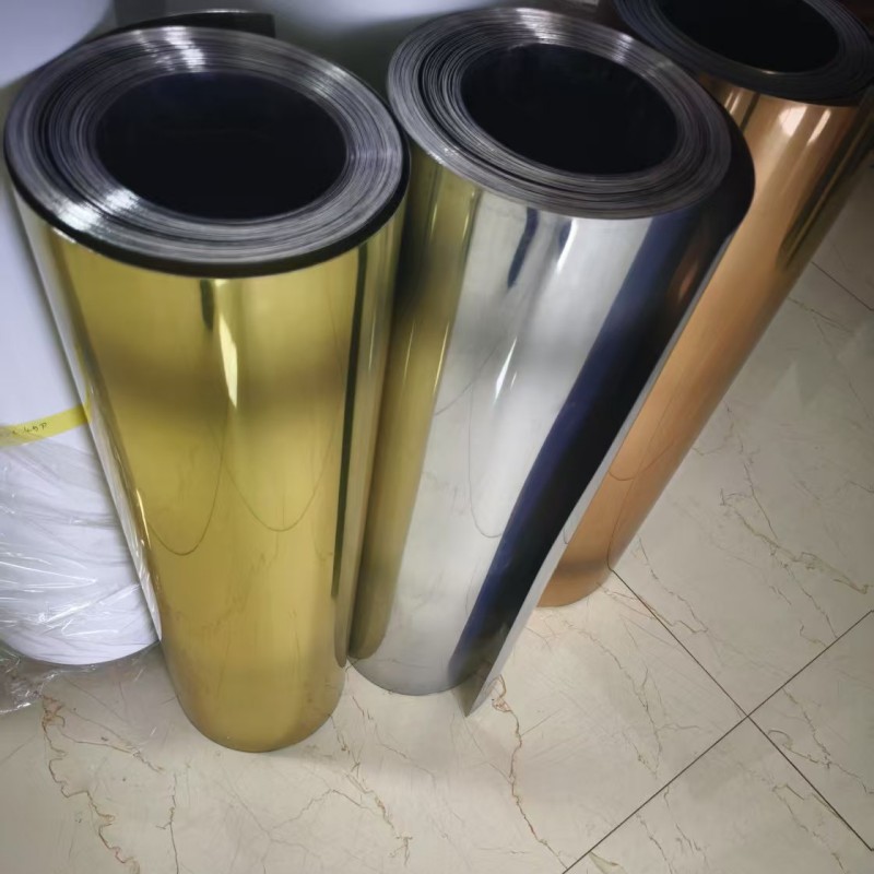 High Gloss Gold Metallized PET Film