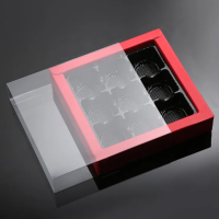 Pladenj za pretisne omote iz PET školjk za čokolado/piškote/hrano