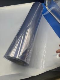 Película transparente de PVC, película de PVC transparente para envasado blíster de alimentos, productos electrónicos y hardware.