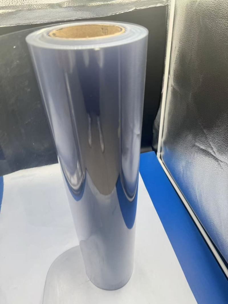 Película transparente de PVC, película de PVC transparente para envasado blíster de alimentos, productos electrónicos y hardware.