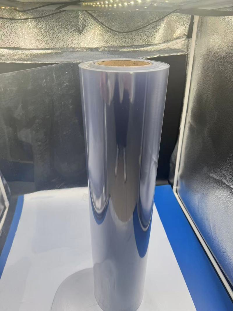 Película transparente de PVC, película de PVC transparente para envasado blíster de alimentos, productos electrónicos y hardware.