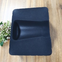 schwarze PS-Flockfolie zum Tiefziehen von Crafts-Innenschalen