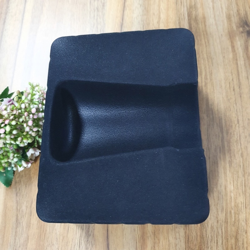 schwarze PS-Flockfolie zum Tiefziehen von Crafts-Innenschalen