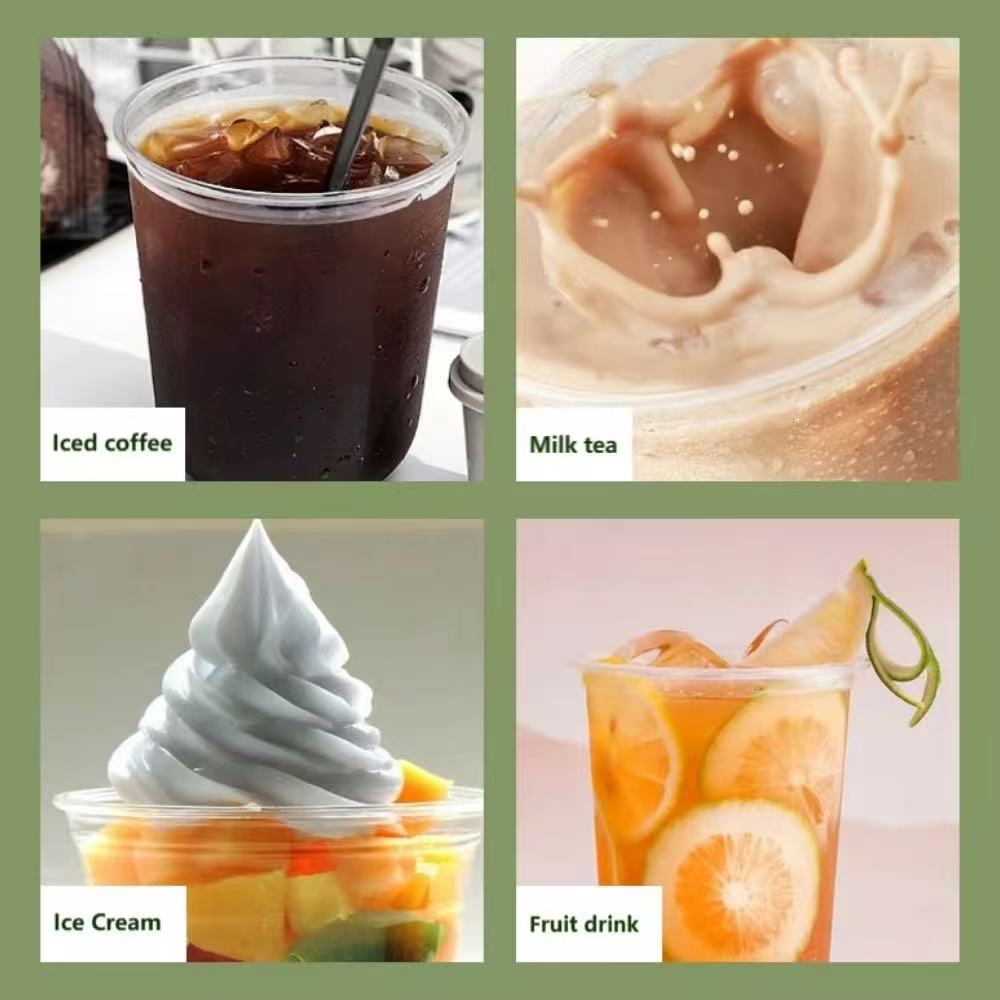 Transparent PET Cup Durable Drinkware