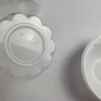 Hoge transparantie polypropyleen beker, geschikt voor levensmiddelen, PP-container