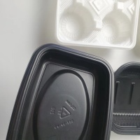 PP visoko pregradni plastični pladnji MAP posoda za hrano