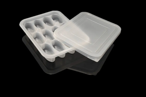 Bandeja desechable para refrigerios de PP de grado alimenticio