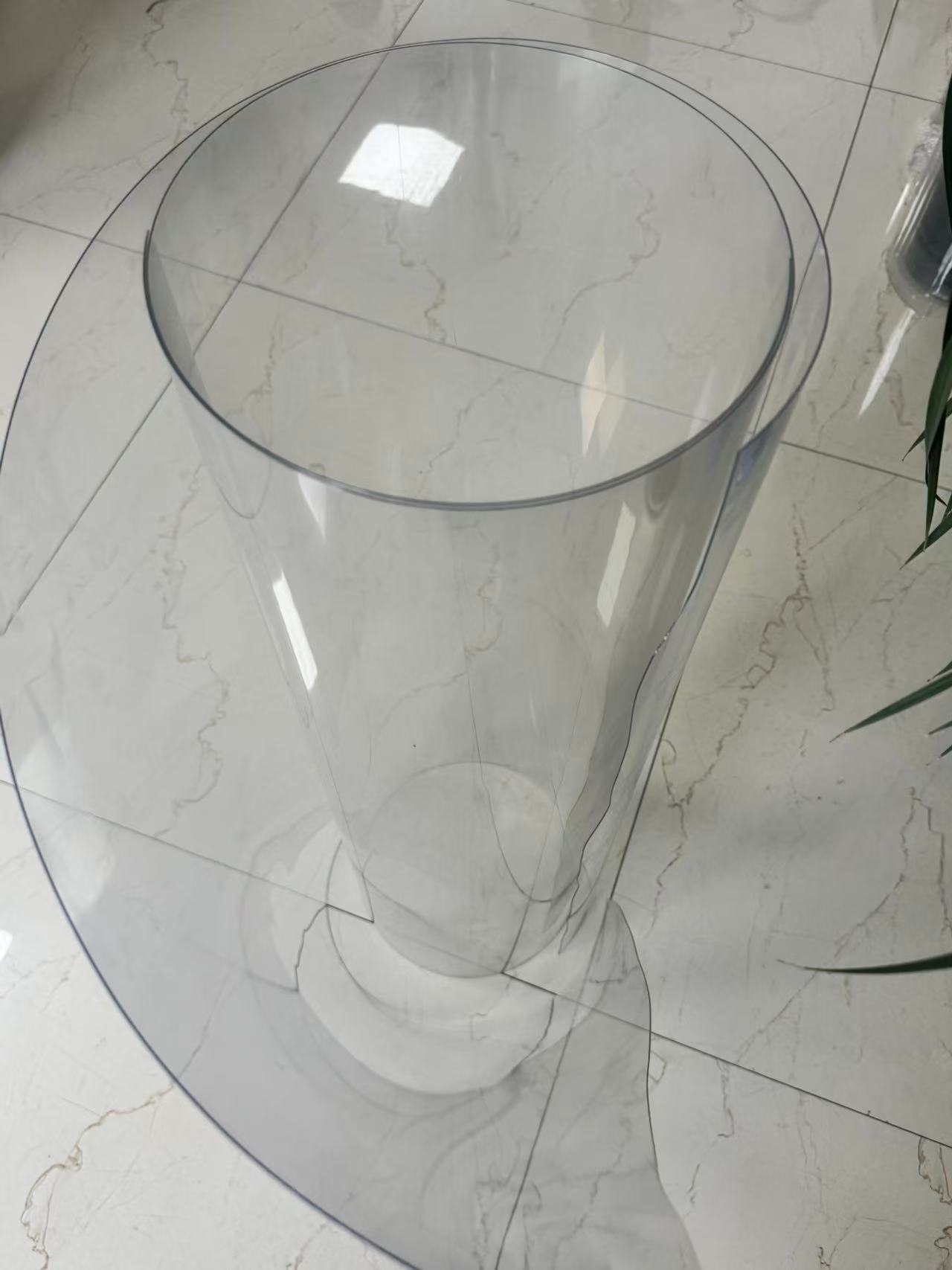 Transparent PVC film