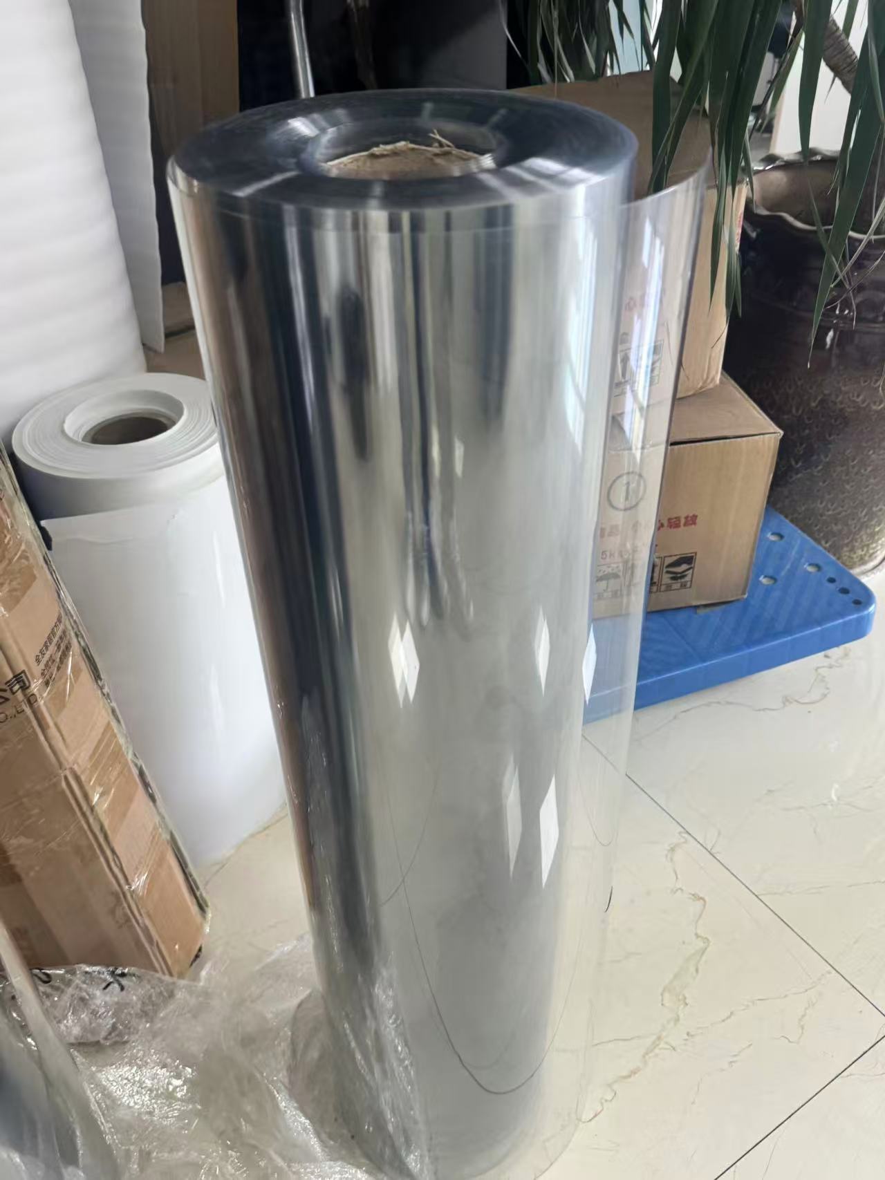 Transparent PVC film