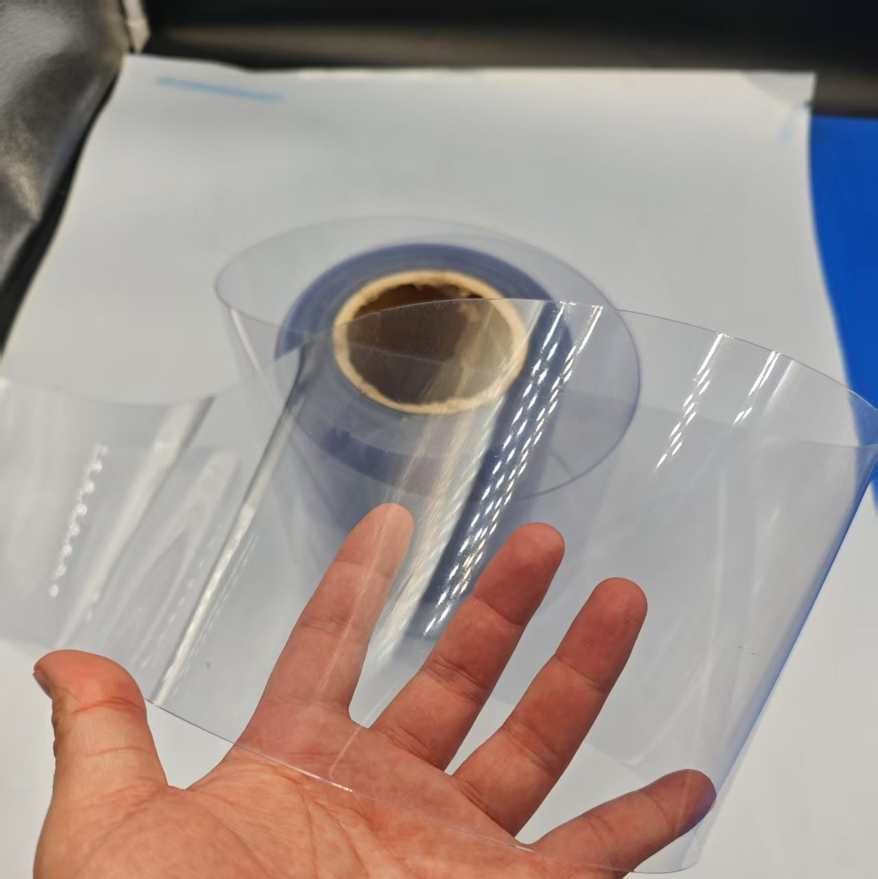PVC rigid film roll