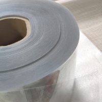 Highly transparent window film, paper box with transparent film window