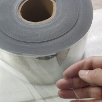 Highly transparent window film, paper box with transparent film window