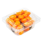 Bandeja transparente tipo blíster de PET con tapa tipo almeja para fruta