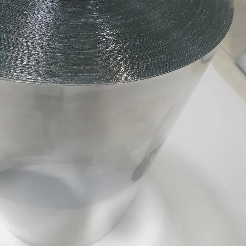 Transparent PET-film, genbrugsmaterialer til kopper #PCR