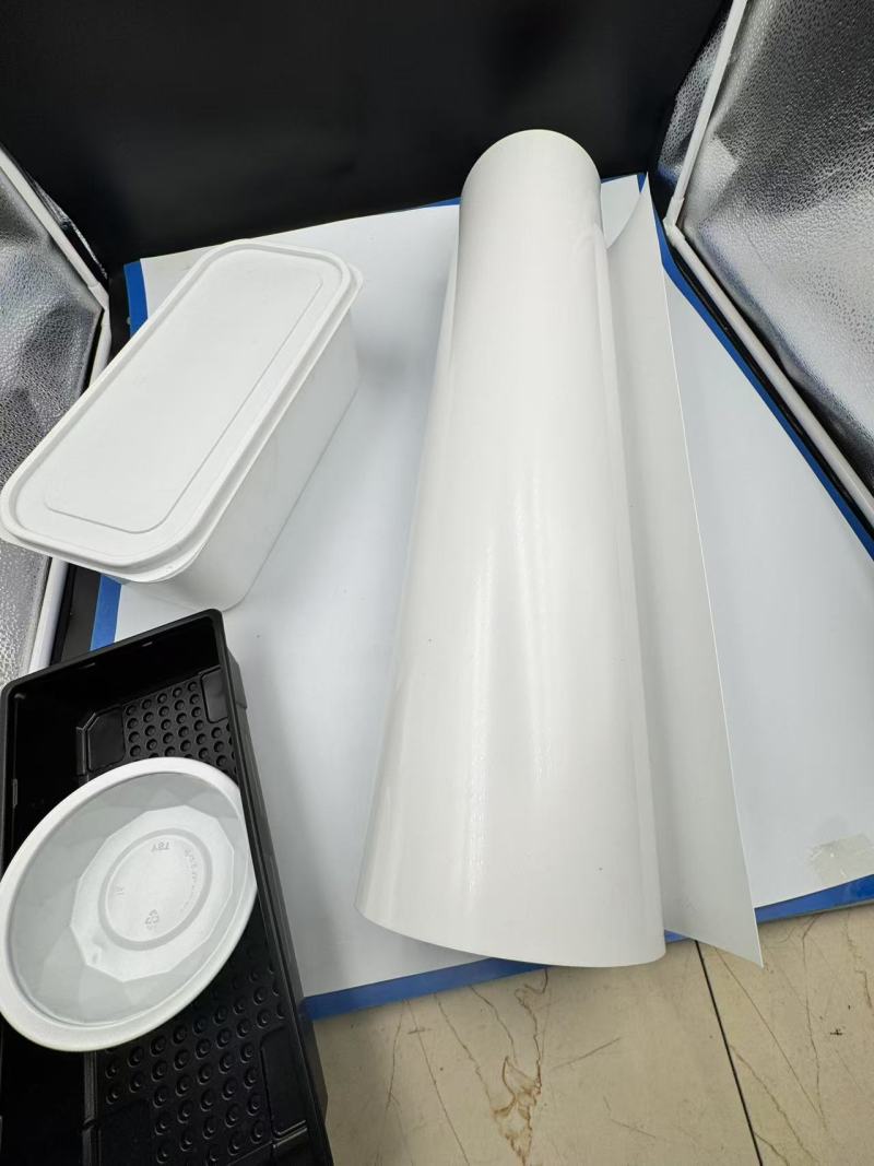 PS-Folie in antistatischen Komponenten für Blisterverpackungen, Autoteile, Spielzeugzubehör, Kühlschrankgehäuse, Robotergehäuse,