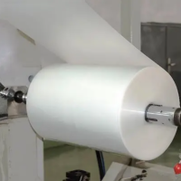 Film HIPS rigide conducteur blanc pour plateau électronique