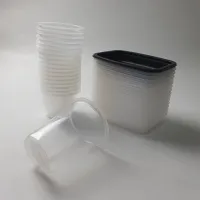 pp warme drankbeker, pp geleibeker, pp puddingbeker