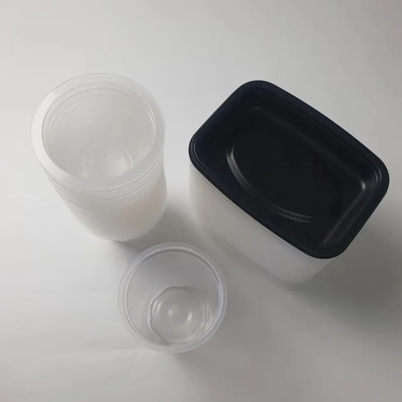 pp warme drankbeker, pp geleibeker, pp puddingbeker