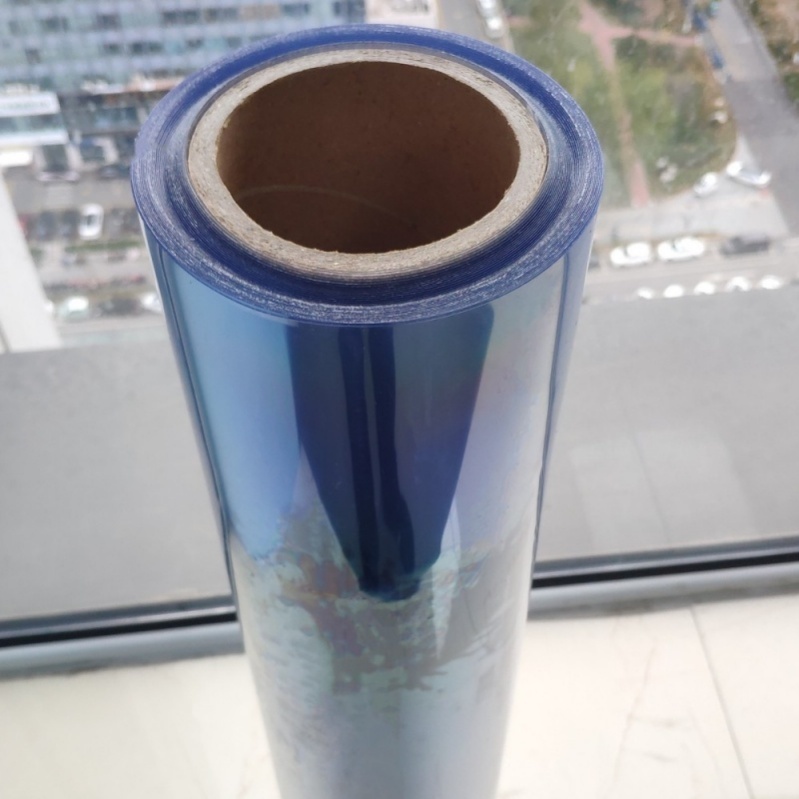 Cuộn PETG màu xanh nhạt trong suốt dùng cho khay y tế