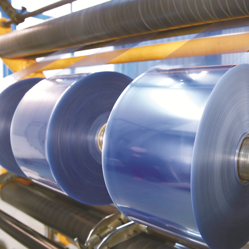 Feuille d'emballage de comprimés en PVC