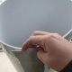 1,2 mm dicke, undurchsichtige, weiße PS/PE-Hartplatte