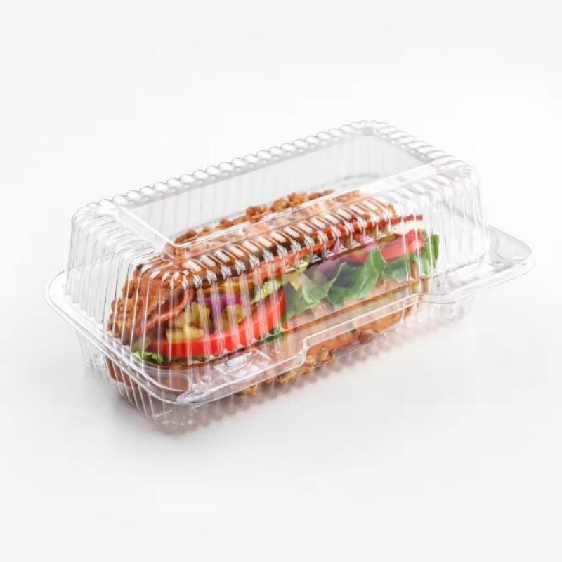 Boîte à biscuits et desserts PET Bakery, plateau à tiramisu