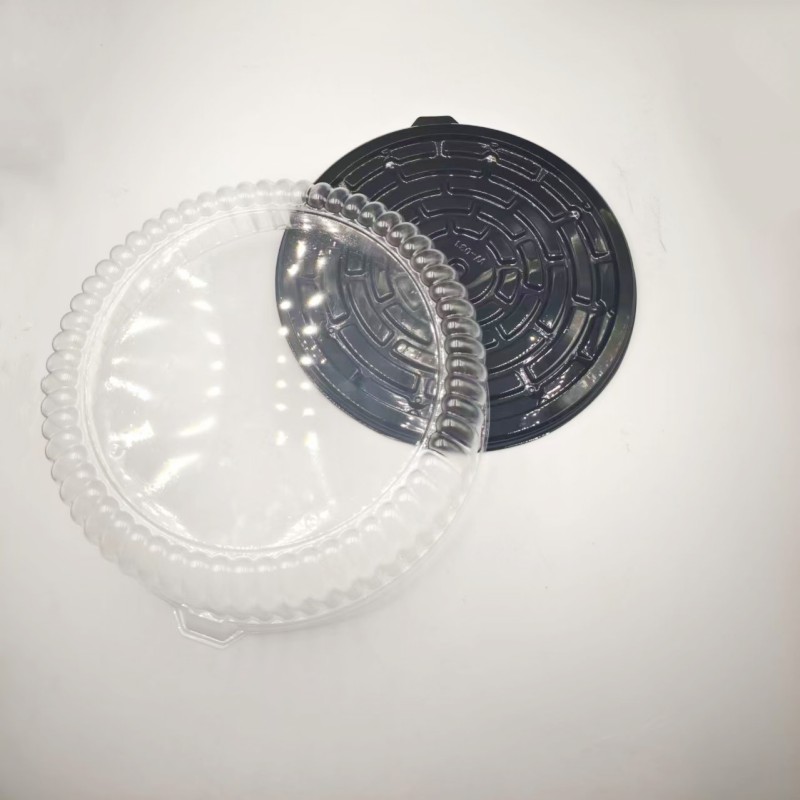 Transparent PET Tiramisu Tray