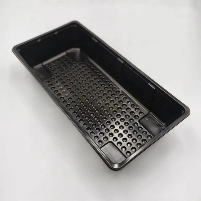 Heat-sealed PET/PE Food Map Tray