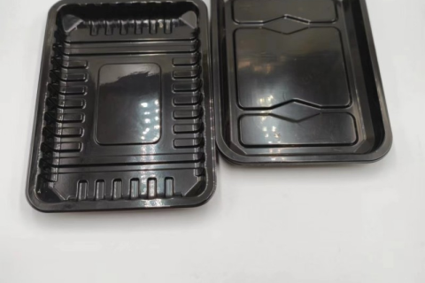 Termoformirajoči PET/PE toplotno zatesnjen pladenj za zemljevide živil