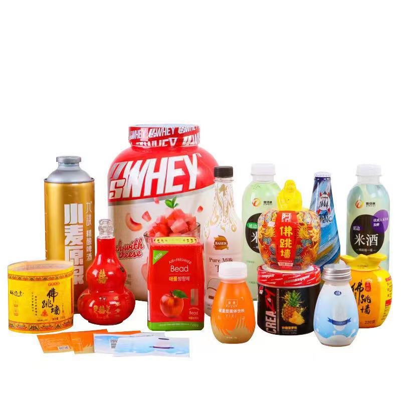 Transparent PET label film
