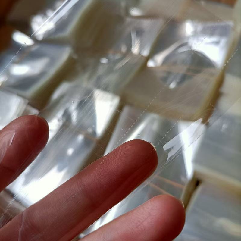 Transparent PET label film