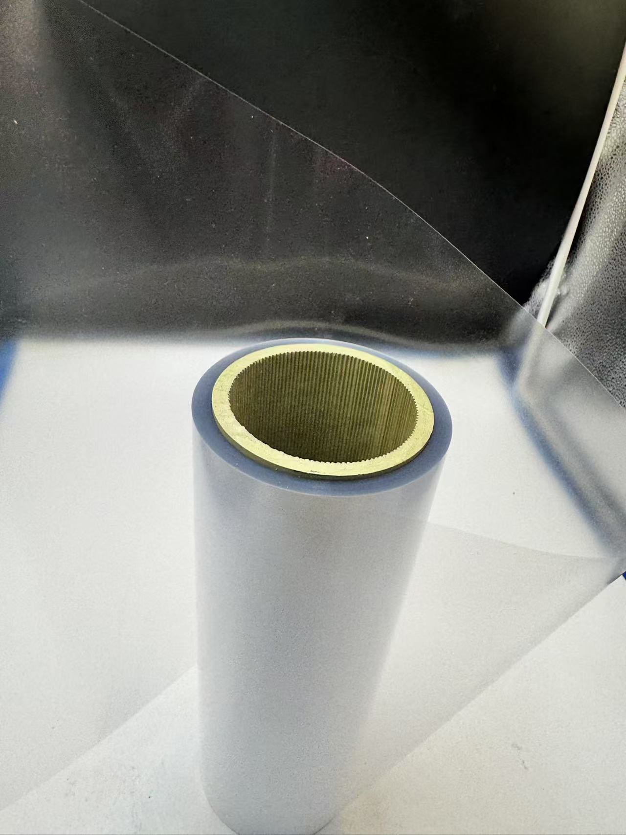 Transparent PVC laminated film barrier properties