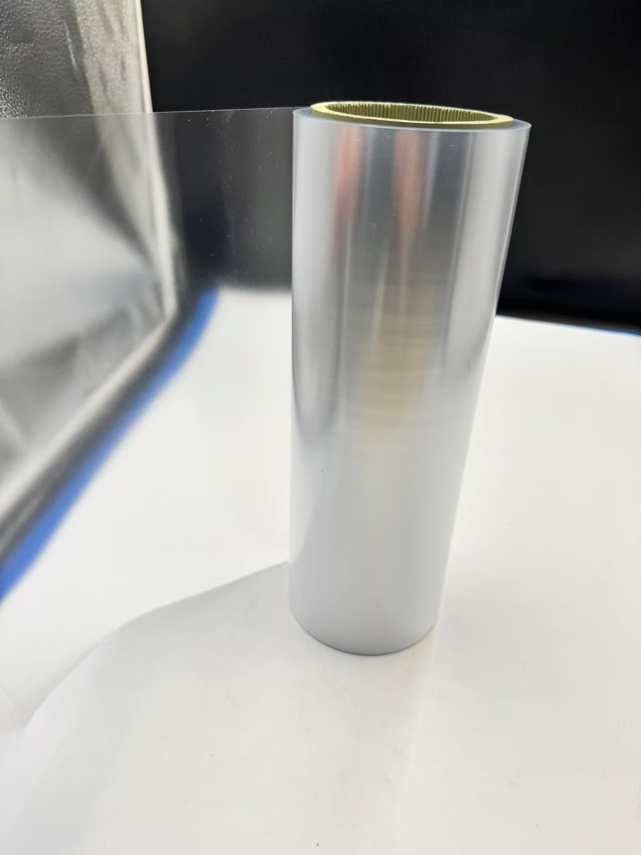 Transparent PVC laminated film barrier properties
