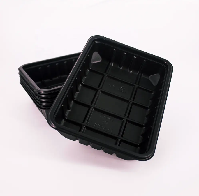 Bandeja de plástico desechable blíster PP/EVOH para envasado fresco