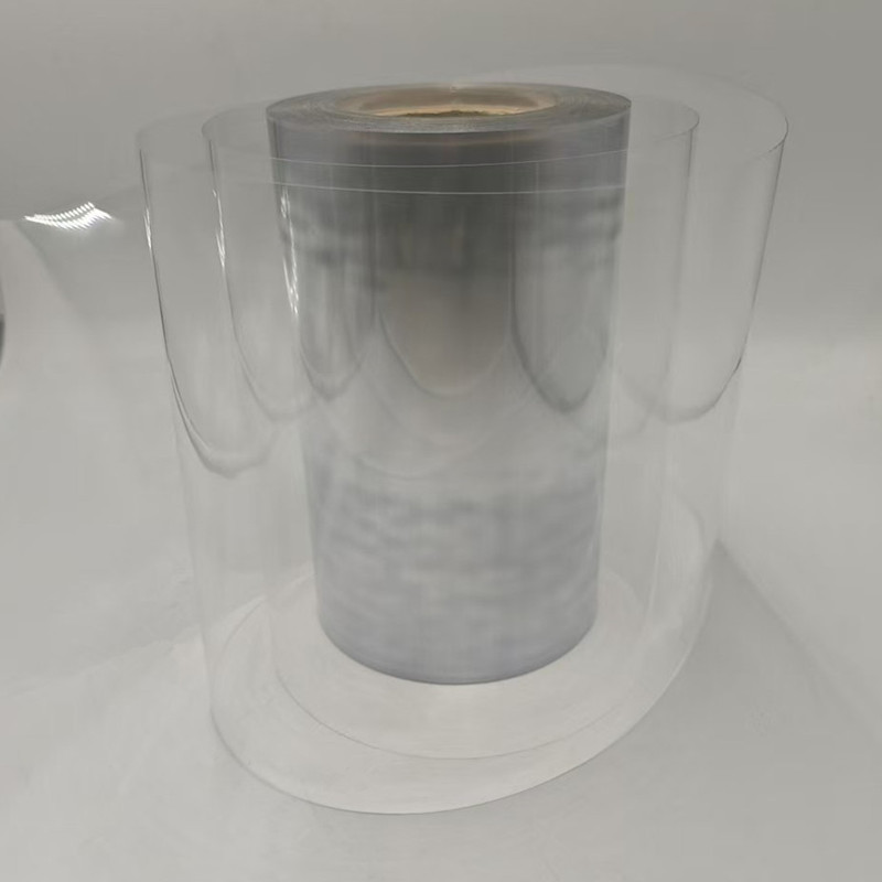 Transparente PET-Folie in Lebensmittelqualität